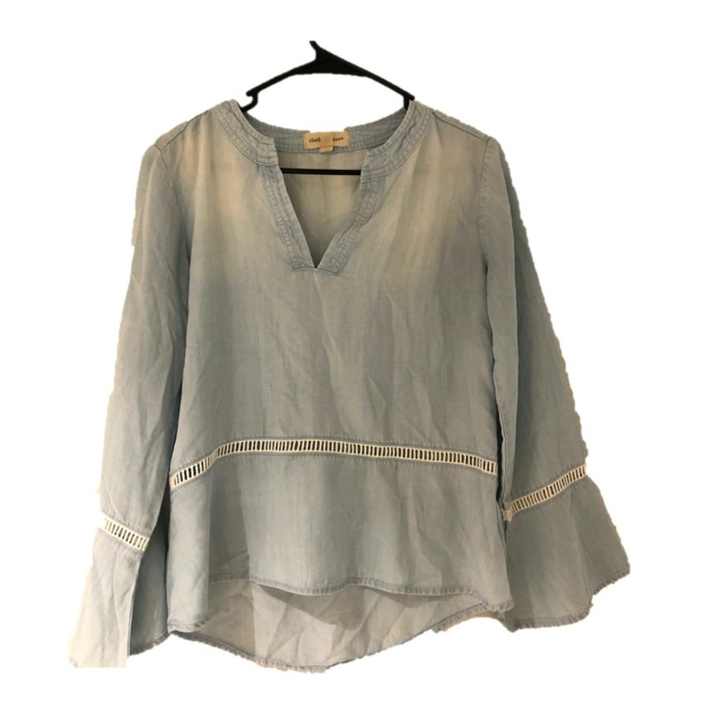Anthropologie/Cloth and Stone denim shirt